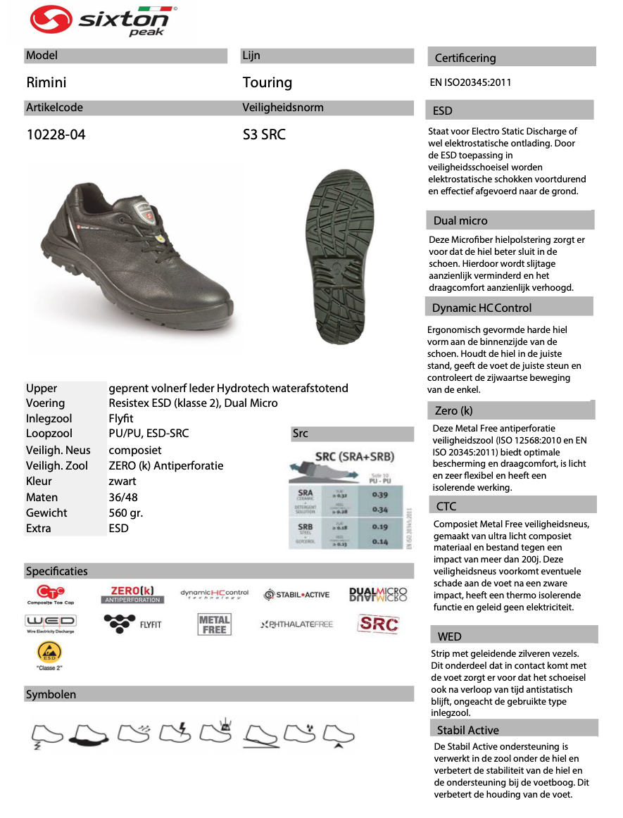 Sixton Rimini S3 Werkschoen 10228-04 - Afbeelding 4
